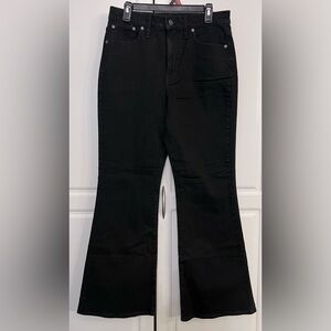 NEW Madewell brand The Perfect Vintage Flare Jean, Size 29, Sherborn Black Wash